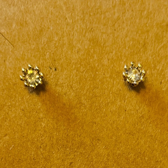 Jewelry - BUNDLE Fashion Gold and Crystal Stud Earrings